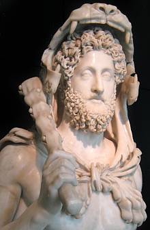 Commodus as Hercules. Capitoline Museum, Rome.